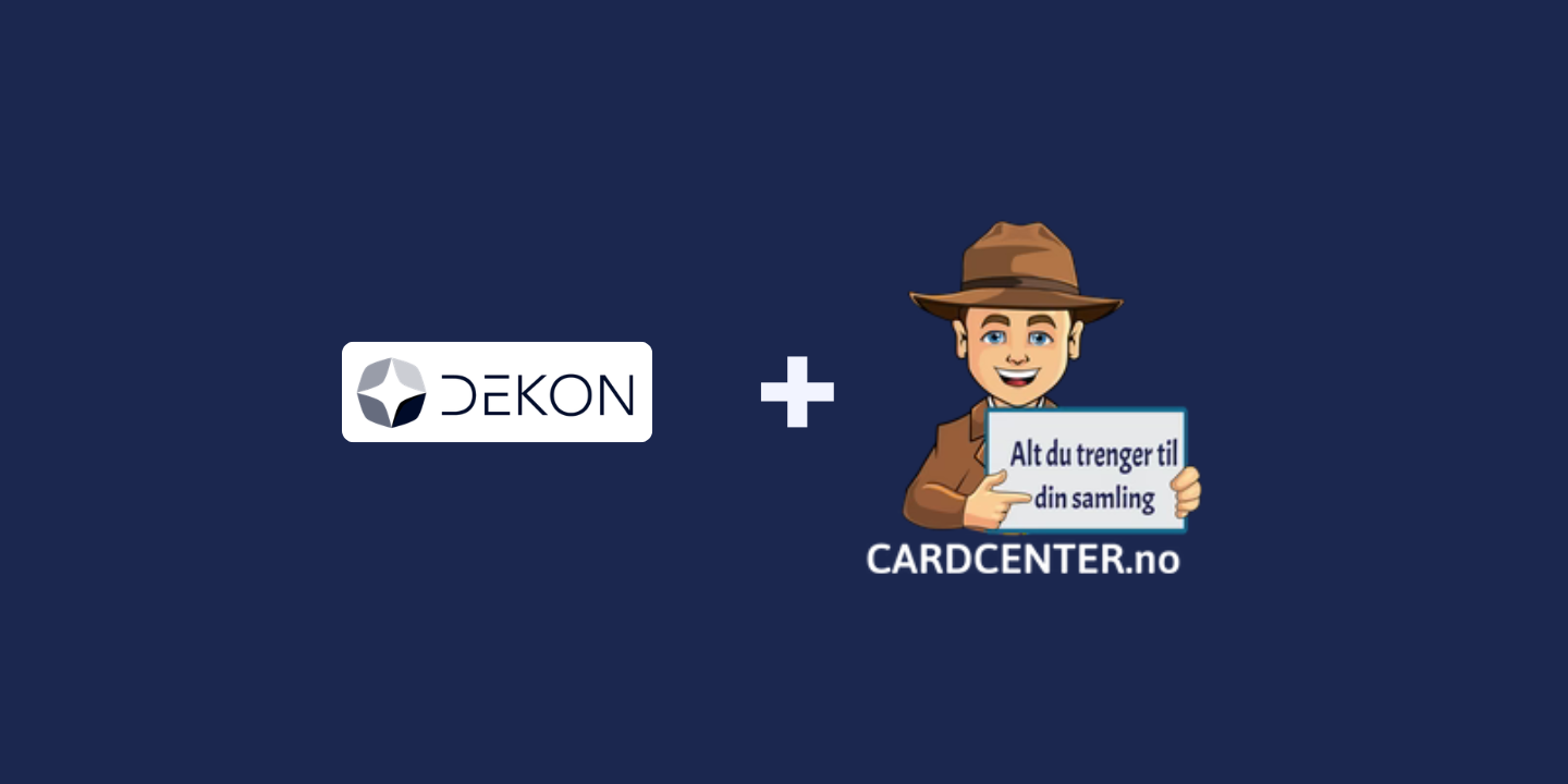 CardCenter velger Dekon som teknologipartner